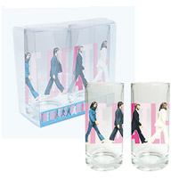 Unbranded Glasses 2 Pack - Beatles (abbey road)