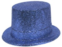 Unbranded Glitter Hat: Topper (Blue)