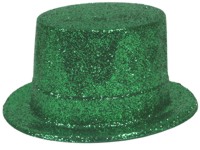 Unbranded Glitter Hat: Topper (Green)