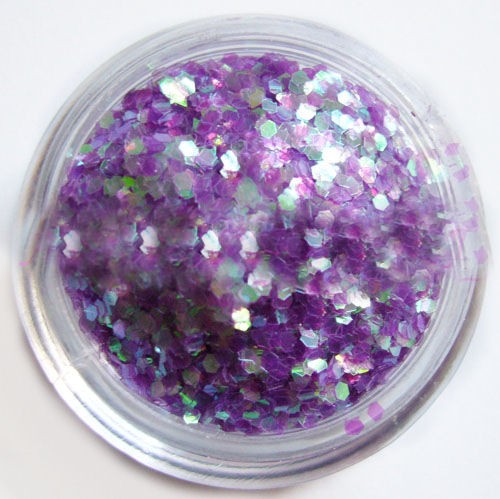 Unbranded Glitter Ice Flakes in Purple