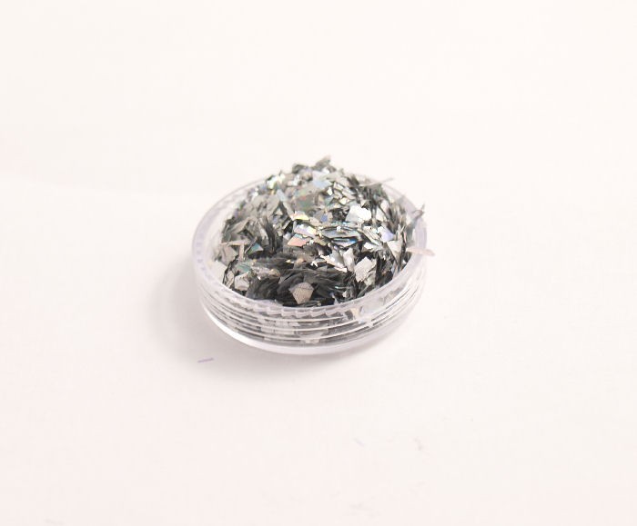 Unbranded Glitter Ice Flakes in Silver