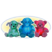 These assorted cuddly toys are perfect for young children who are scared of the dark when they try a