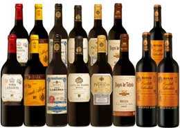 Magnificent quality Rioja from the finest cellars. The perfect showcase for Christmas!