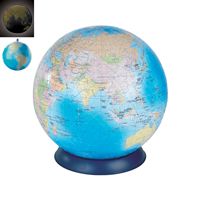 Glow In The Dark Jigsaw Puzzle World Atlas Globe