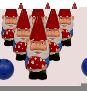 Unbranded Gnome Bowling Game