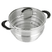 Unbranded Go Cook 3 Tier Steamer Insert with lid