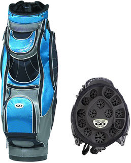 Go Golf Camel Series Blue/Black Griplok Trolley Bag