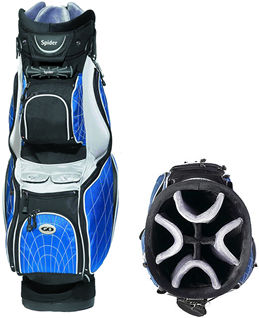 Go Golf Spider Cart Bag Blue/Grey/Black