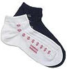 Made with a combination of Cotton, Lycra & Nylon to create a very comfortable, fitted sock. Pretty