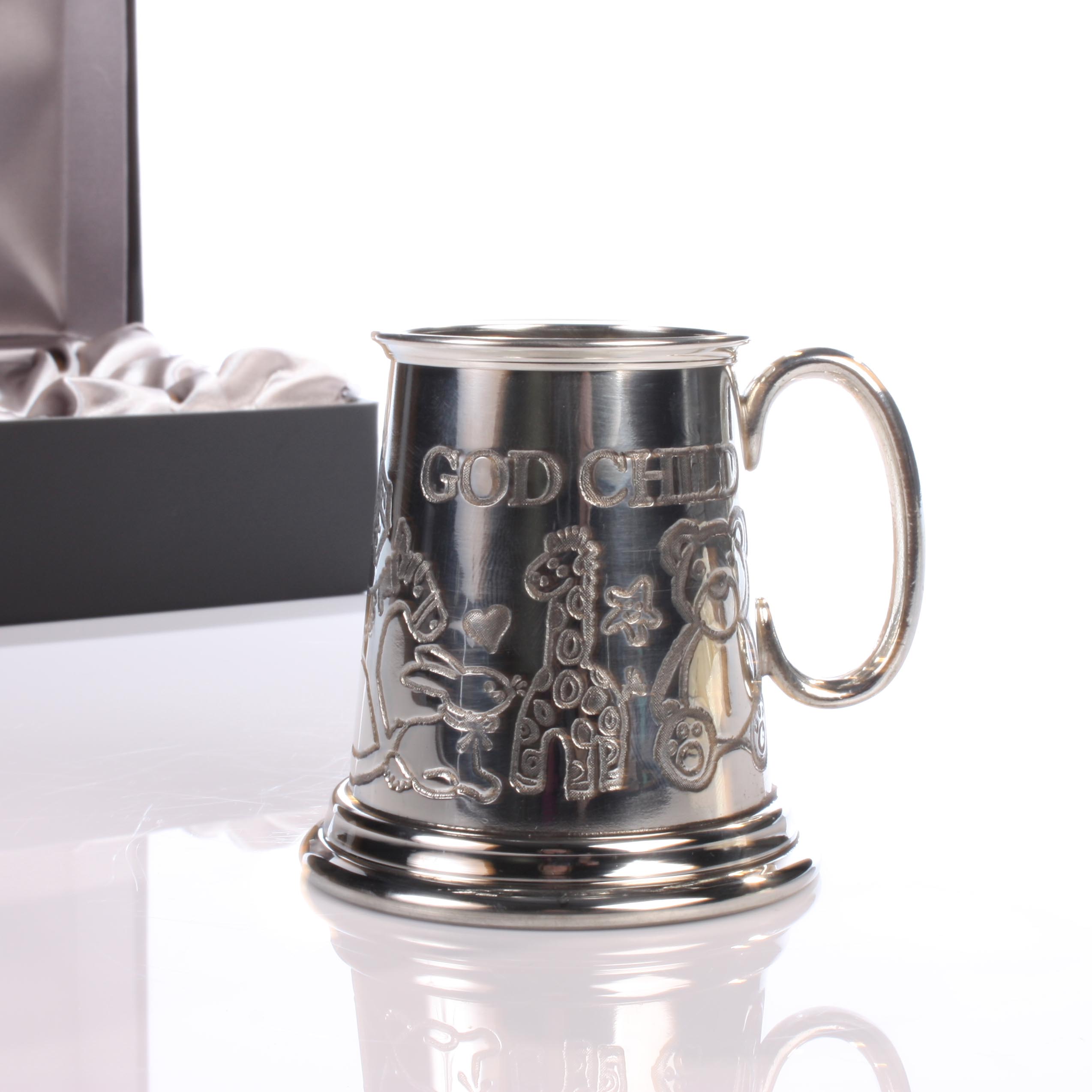 Unbranded Godchild Pewter Cup