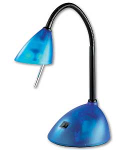 Gooseneck Desk Lamp - Blue