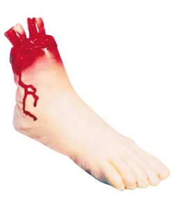 Unbranded Gory Severed Foot 13 Inch