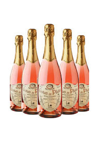 Unbranded Gotas de Plata, Rosado Brut, Unmixed 12-bottle case offer.