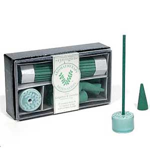Motivation grapefruit & lavender incense Stick & cone Combo gift set- A neat and compact gift