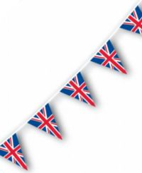 Unbranded Great Britain Union Jack Pennant Banner 20m