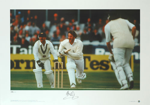 Great Sporting Moments: Signed by Ian Botham