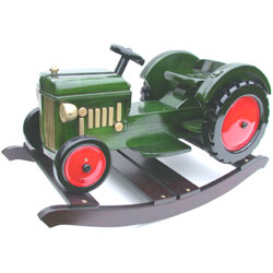 Green Rocking Tractor