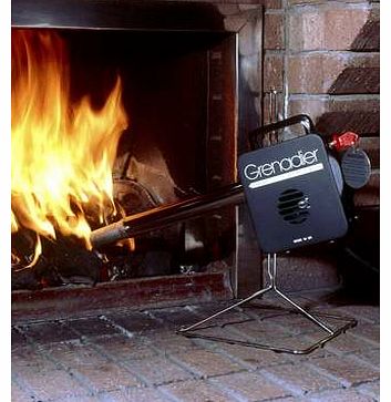 Grenadier Firelighter ElectricGrenadier Electric Firelighter - Here is the clean simple way to light a solid fuel fire or BBQ. No matches, paper, sticks or smelly firelighters. Simply put your logs in the grate, position the Grenadier and switch on. 