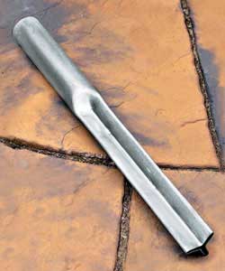 Galvanised ground spike for quick installation of rotary airers and parasols in firm ground. Socket 