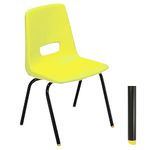 Group B (5-7 Year Old) Classroom Chair - Yellow (8/pk)