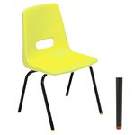 Group C (7-9 Year Old) Classroom Chair - Yellow (8/pk)