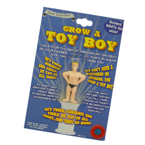 Now you can grow a Toy Boy and flaunt him around your ex!! He