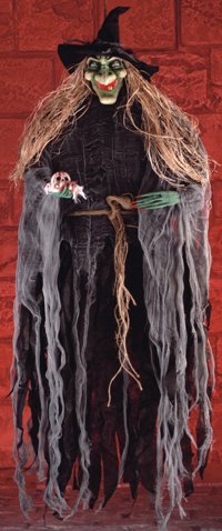 Unbranded Gruesome Horror - 1.19m Shaking Witch (B/O)