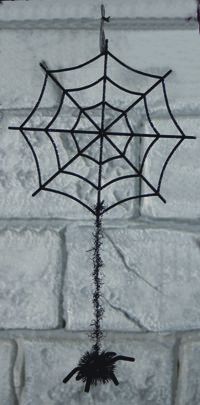 Unbranded Gruesome Horror - 25cm Web (hard shiny) w Spider