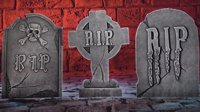 Unbranded Gruesome Horror - 54cm Tombstone (1 of Asst.)