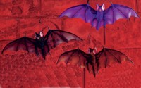 Unbranded Gruesome Horror - Glitter Bat (1 of Asst)
