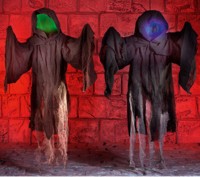 Unbranded Gruesome Horror - Light-Up Faceless Reaper