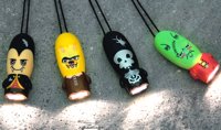 Unbranded Gruesome Horror - Trick or Treat Light Up Necklace