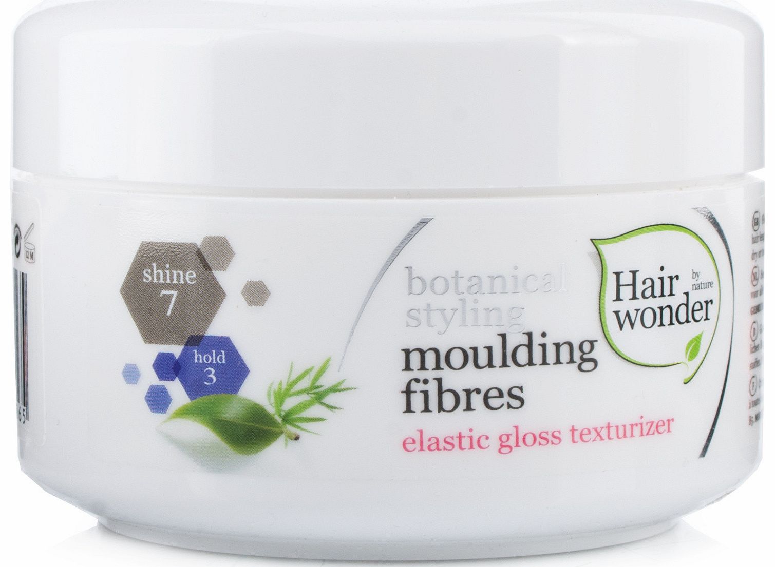 Hair Wonder Botanical Styling Moulding Fibres: Elastic gloss texturiser cream for a flexible hold. Provides extra body and volume for all hair lengths. Enriched with 8 certified organic ingredients, Phytokeratin and Provitamin B5. For optimum daily c