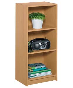 Unbranded Half Width Small Extra Deep Pine Effect Bookcase