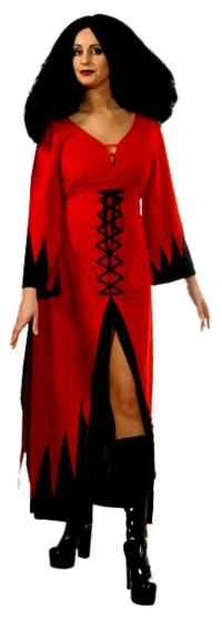 This Mean Mistress has a very vampy look. Could you be a Queen of the Night? This dress has a