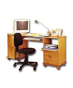 Hampshire Double Pedestal Computer Desk