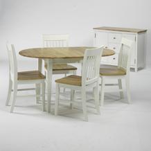 Unbranded Hampshire White Dining Set (x4 Chairs  Sideboard)