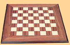 Hand made deluxe chess board - light