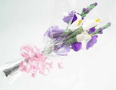Hand Made Lily & Heather Bouquet