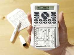 At last! The nation`s favourite puzzle game is now available in hand-held electronic form