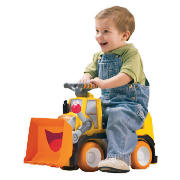 This Handle Haulers is a ride on vehicle that grows with your child and features six wheels for stab
