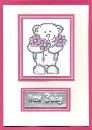 Now you can finish off the perfect gift with this beautiful hand made card that will suit the birth