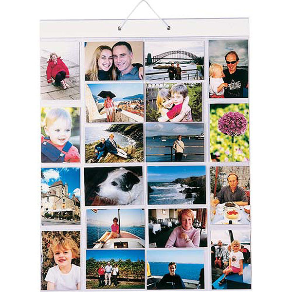 Unbranded Hanging Photo Gallery - Picture Pockets Medium