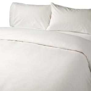 Hanover Cotton Duvet Cover- King-Size- Oyster