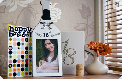 18th Birthday Champagne Frame  Our 18th Birthday Champagne Photo Frame is a beautiful gift that is i