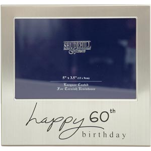 Unbranded Happy 60th Birthday Photo Frame