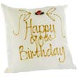Happy 90th Birthday Hand Painted Silk Pillow