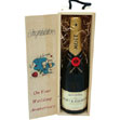 Happy Anniversary Cask and Champagne Gift Set
