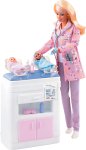 Happy Family Doctor Barbie, Mattel toy / game