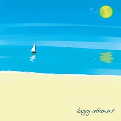 Unbranded Happy Retirement Card